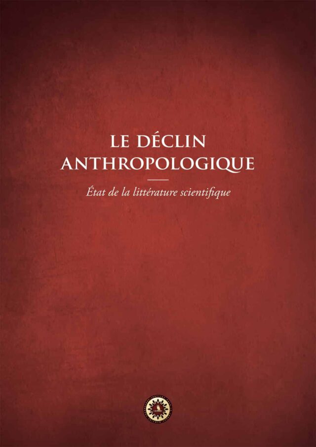 Le déclin anthropologique