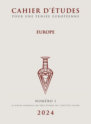 Cahier d'études pour une pensée européenne n°1