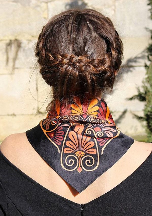 Foulard Anthémion