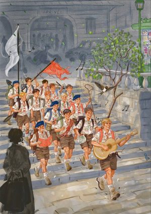 De bon matin. Tirage d’art de Lore de l’Aurore