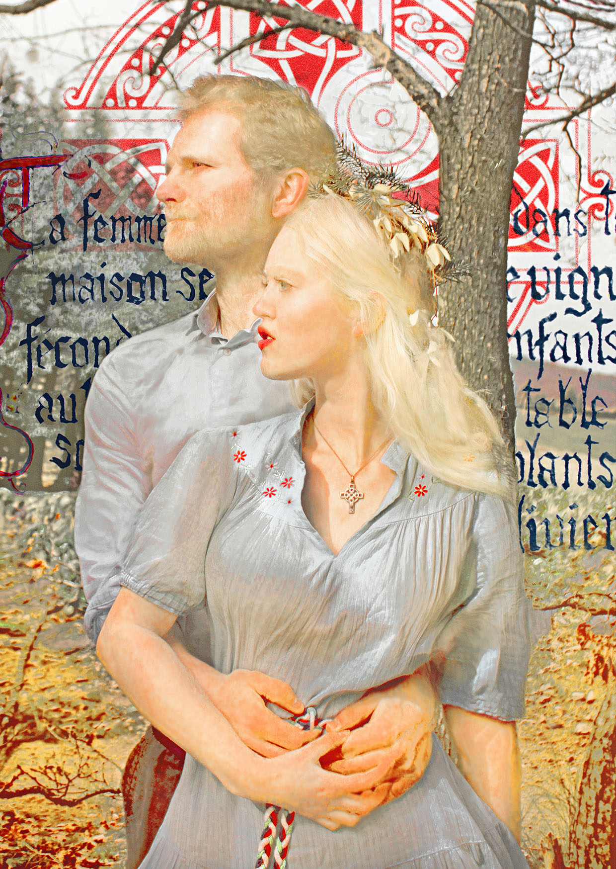 Poster « Transmettre ou disparaître » de Olga Valeska