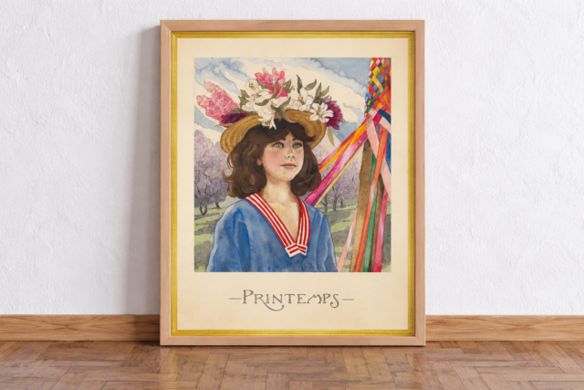 Vue 2 de « Le printemps »